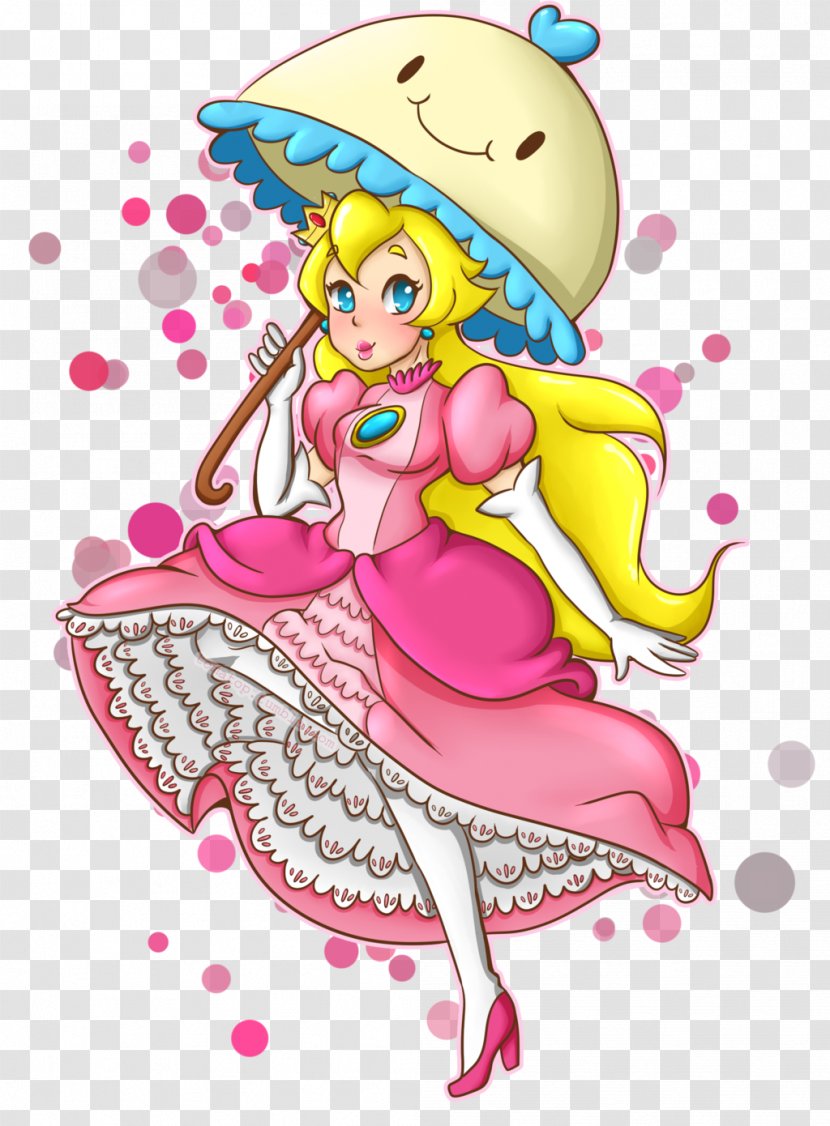 Super Princess Peach Mario Character - Tree Transparent PNG