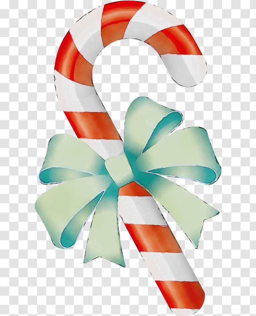 Candy Cane - Ribbon - Stick Event Transparent PNG