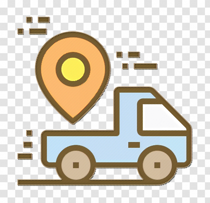 Navigation Icon Cargo Icon Truck Icon Transparent PNG