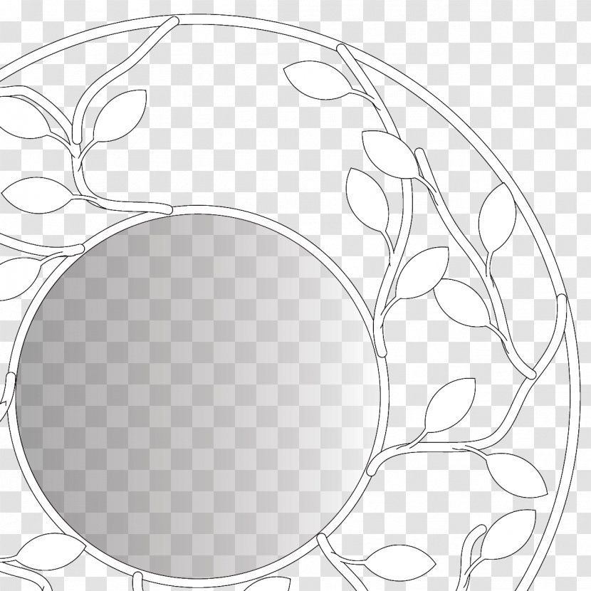 /m/02csf Line Art Drawing Product Circle - Artwork - Flowering Plant Transparent PNG