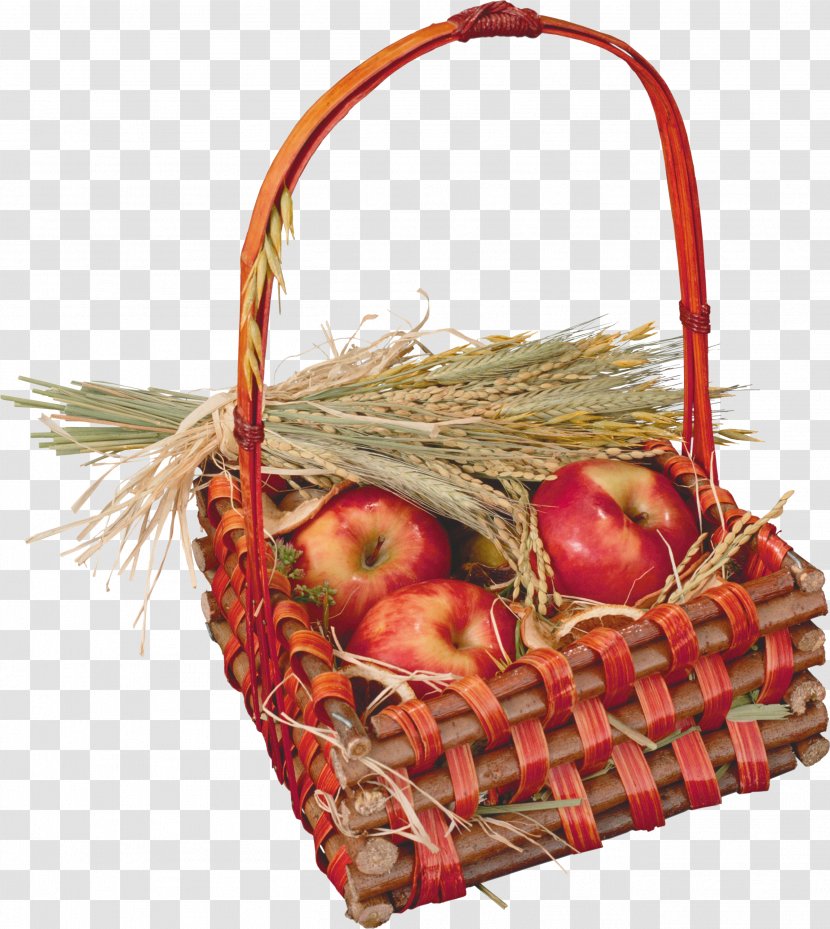 Apple Trash Icon - Gift Basket - A Symbol Of The Harvest Apples Transparent PNG
