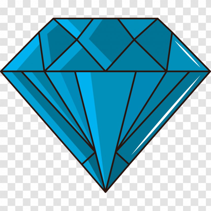 Blue Diamond - Aqua - Diamonds Transparent PNG