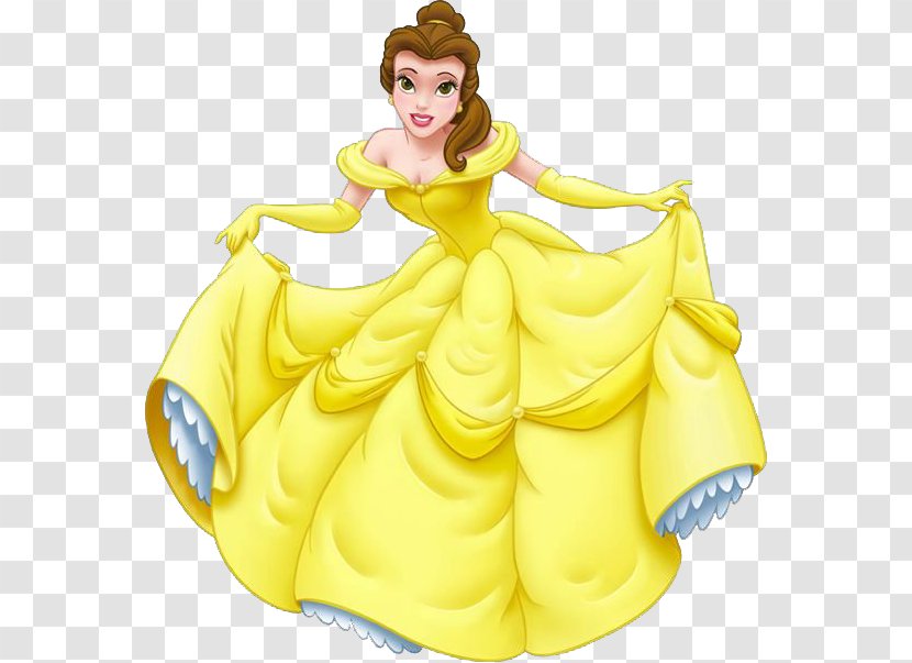 Belle Beauty And The Beast Rapunzel Cinderella - Drawing Transparent PNG