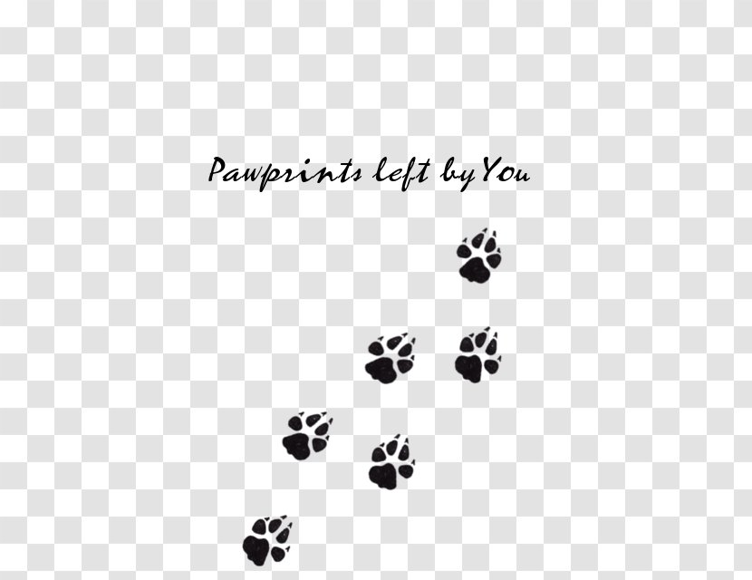 Paw Dog Cat Tattoo Animal Track - Wolf Transparent PNG