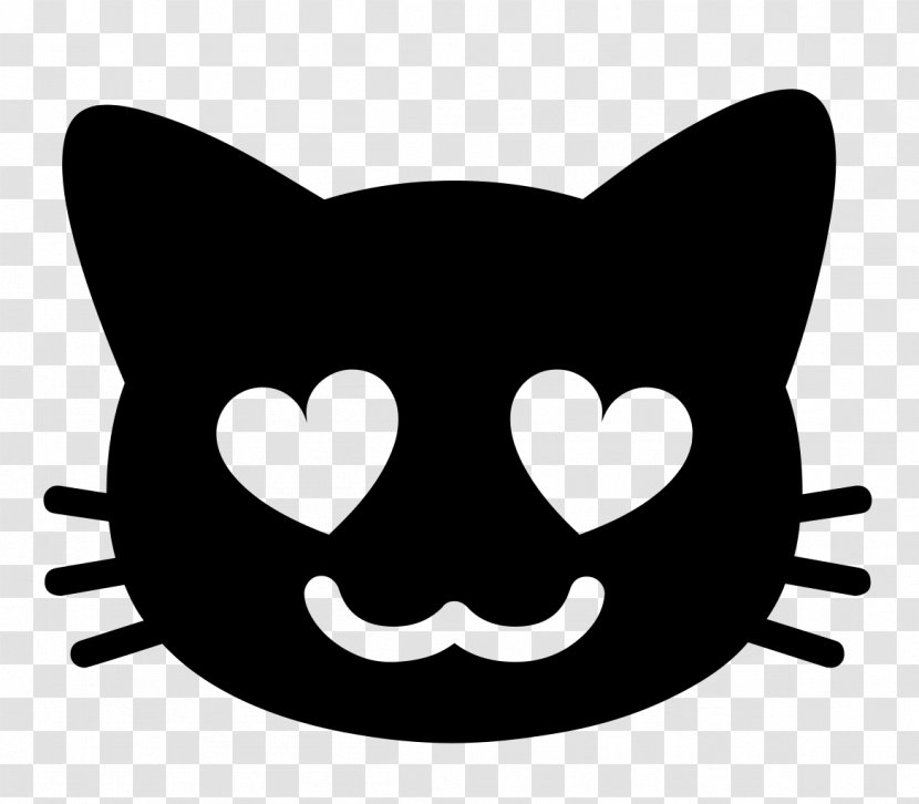 Emoji Cute Cat Android Sticker - Smile Transparent PNG