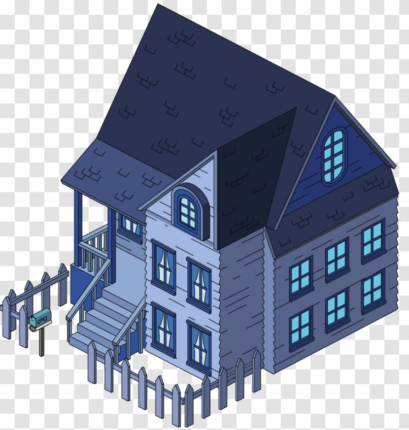 Family Guy: The Quest For Stuff Glenn Quagmire House Death Home - Guy - Party Building Transparent PNG