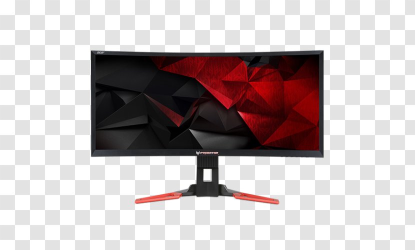 Predator X34 Curved Gaming Monitor Z35P Acer Z Computer Monitors 21:9 Aspect Ratio - Xb1 Transparent PNG