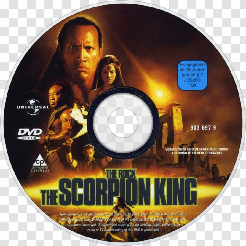 The Scorpion King Dwayne Johnson DVD Hollywood - Hawaii Five0 Transparent PNG