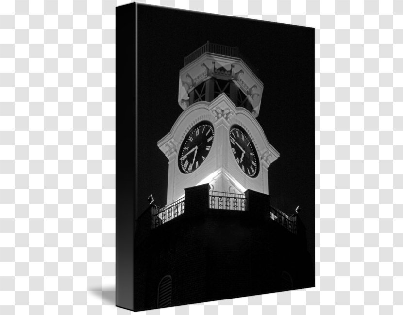 Rome Clock Tower Gallery Wrap Brand Canvas Transparent PNG