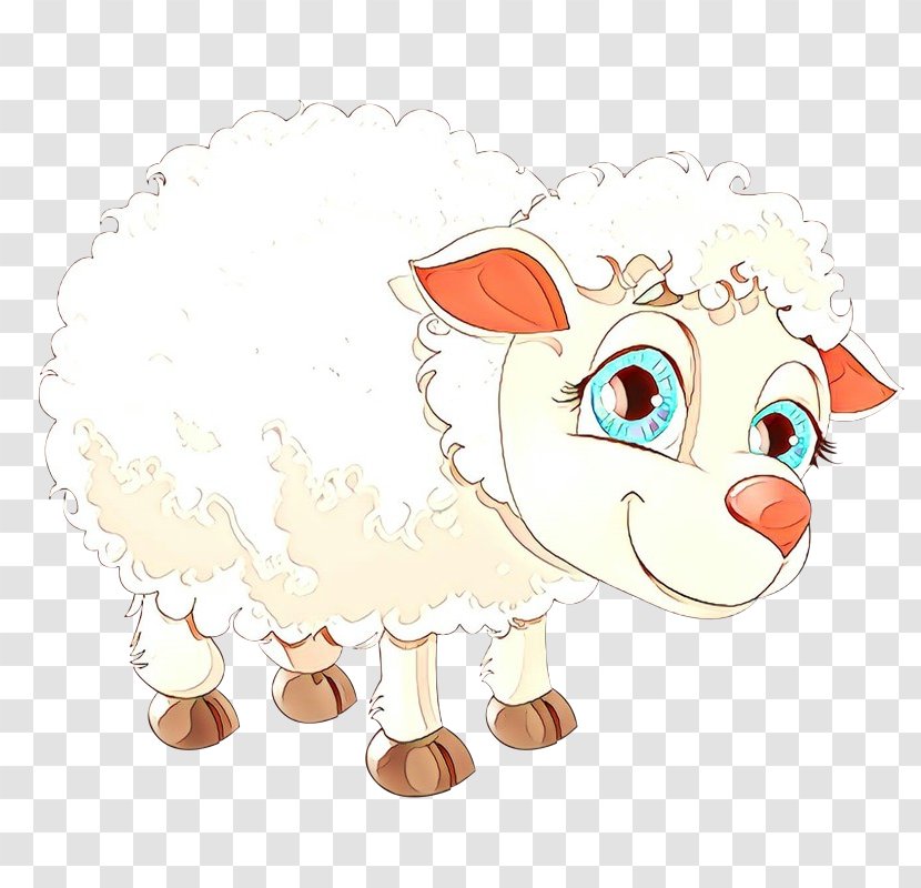 Sheep Cattle Illustration Dog Mammal - Canidae Transparent PNG
