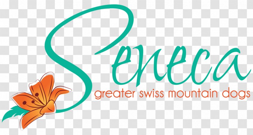 Logo Brand Graphic Design Font - Flower - Greater Swiss Mountain Dog Transparent PNG