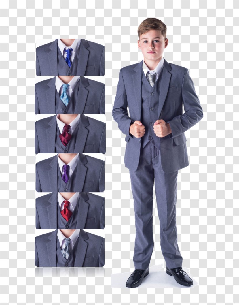 Tuxedo Necktie Page Boy Suit - Prom Transparent PNG