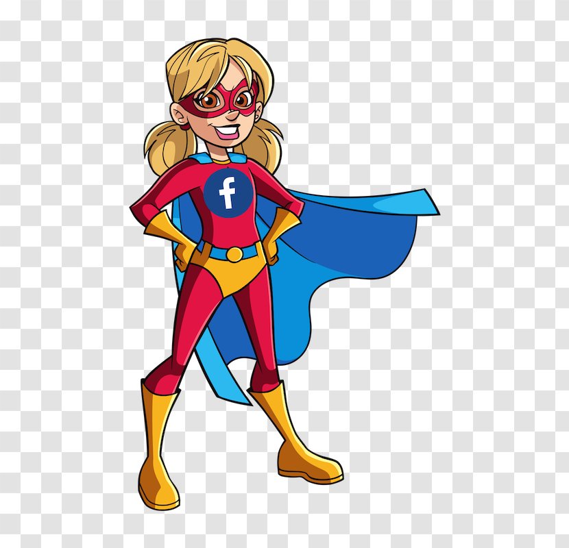 Superhero Cartoon - Costume - Style Jester Transparent PNG