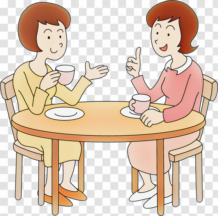 Cartoon Line Meter Conversation Behavior Transparent PNG