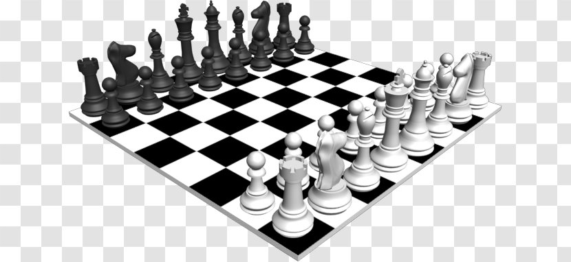 Chess Piece Chessboard Basics Lewis Chessmen - Black And White Transparent PNG