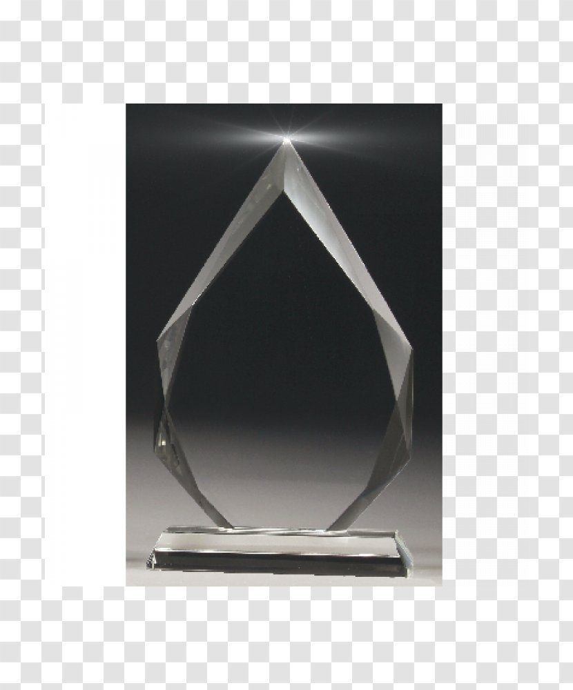 Glass Crystal Rectangle - Arrowhead - Trophy Transparent PNG