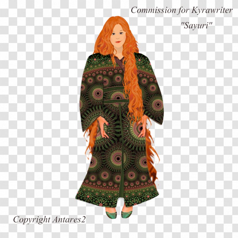 Costume Design Outerwear - Kimono Pattern Transparent PNG