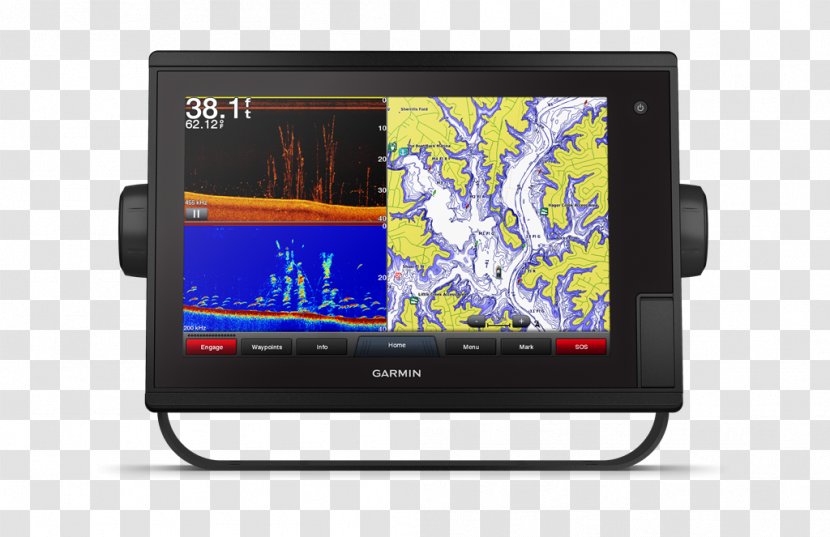 GPS Navigation Systems Garmin Ltd. Chartplotter GPSMAP Touchscreen - Nmea 2000 - Electronics Transparent PNG