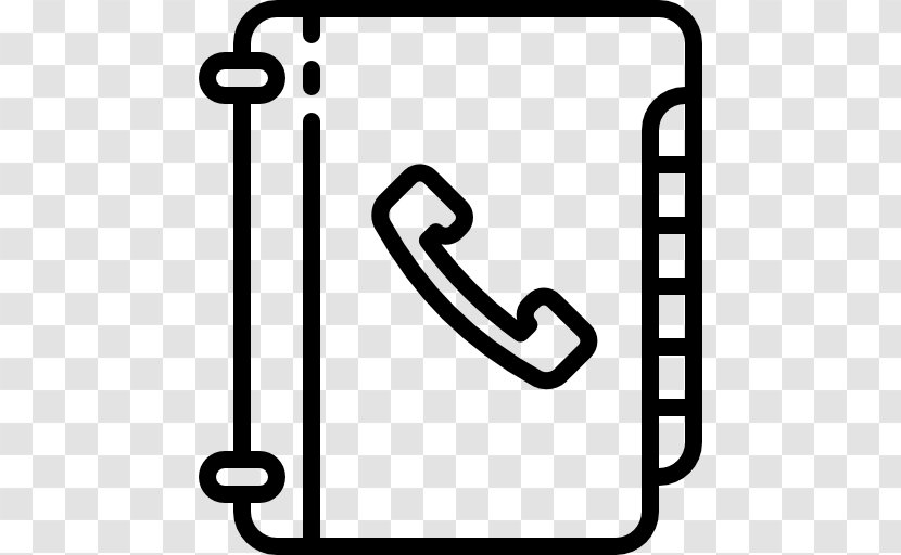 Telephone Directory Number Diary - Text - Phone Book Transparent PNG