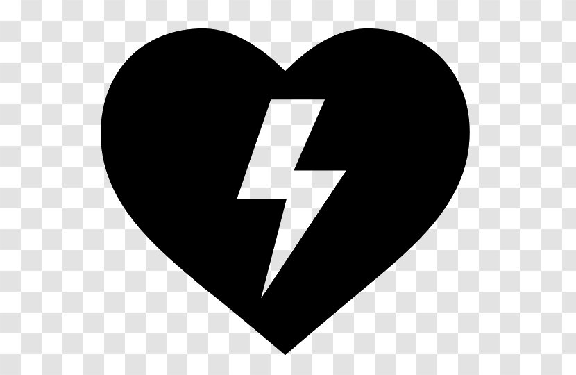 Automated External Defibrillators Heart Defibrillation - Logo - Symbol Transparent PNG