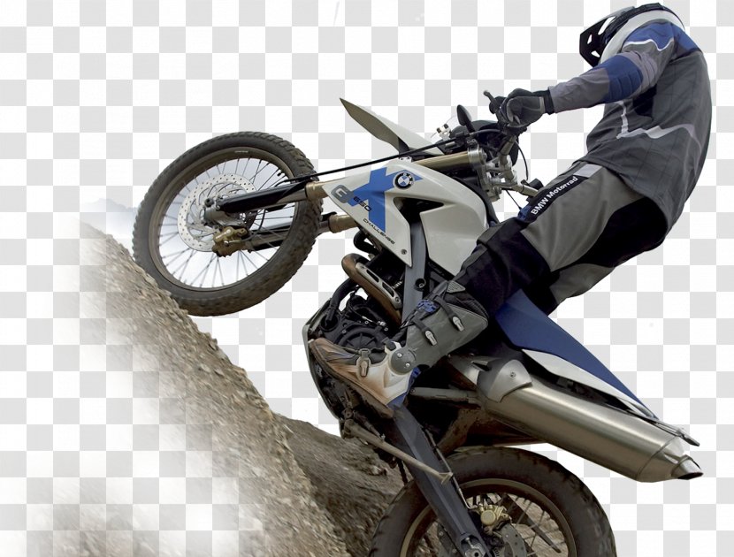 Freestyle Motocross BMW G650X Series Motorcycle Supermoto - Racing - Supercross Transparent PNG