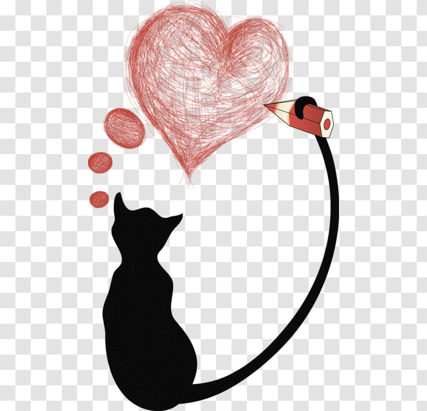 Tom Cat Kitten Drawing - Silhouette Transparent PNG