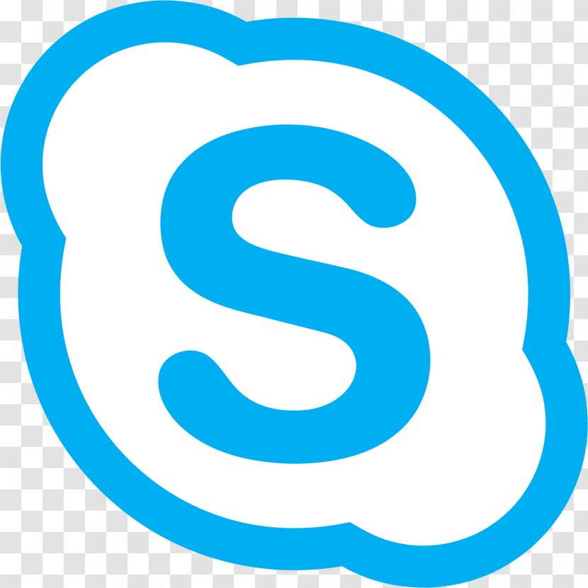 Skype For Business Aqua - Server - Symbol Electric Blue Transparent PNG