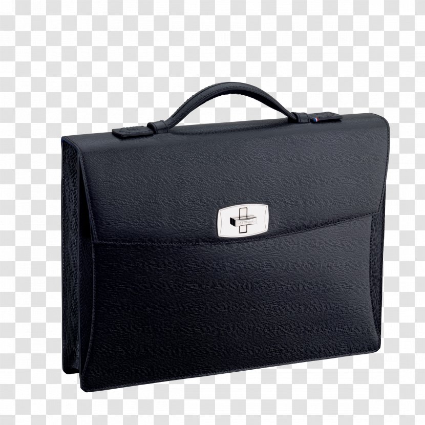 Briefcase Leather Handbag S. T. Dupont Retail - Baggage - Travel Trunks Transparent PNG