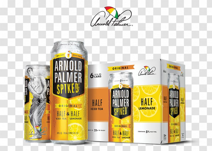 Arnold Palmer John Daly Iced Tea Hood Half And Drink - Yellow Transparent PNG
