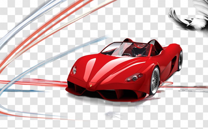 Ferrari 612 Scaglietti LaFerrari FF Car - Sports Transparent PNG