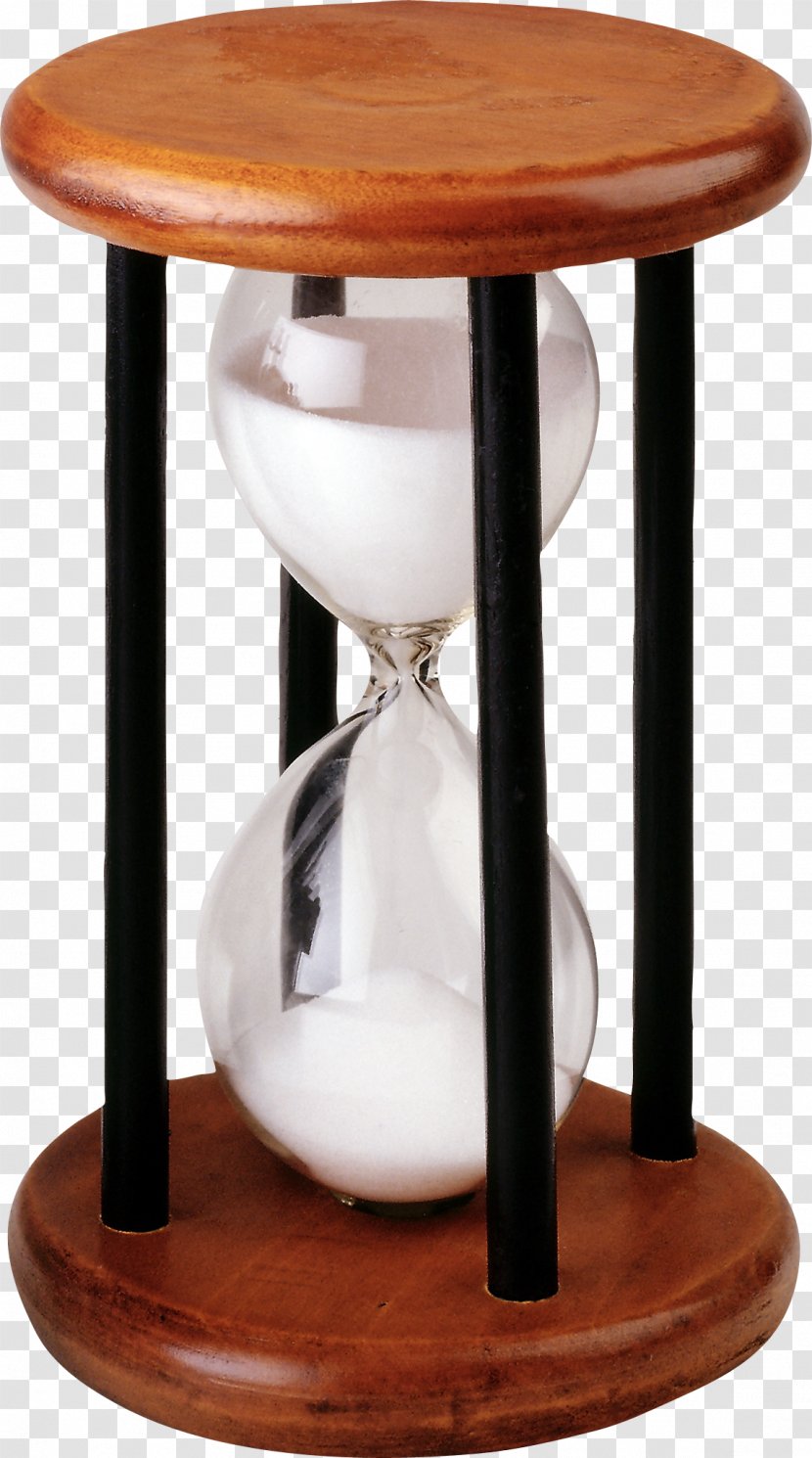 Hourglass Clock Time Clip Art - End Table - Sand Transparent PNG
