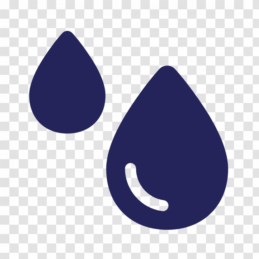 Cobalt Blue Violet Electric Drop Font - Symbol - Oval Transparent PNG