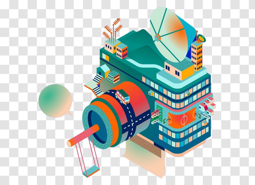 Graphic Design House Studio Illustration - Play - Camera Transparent PNG