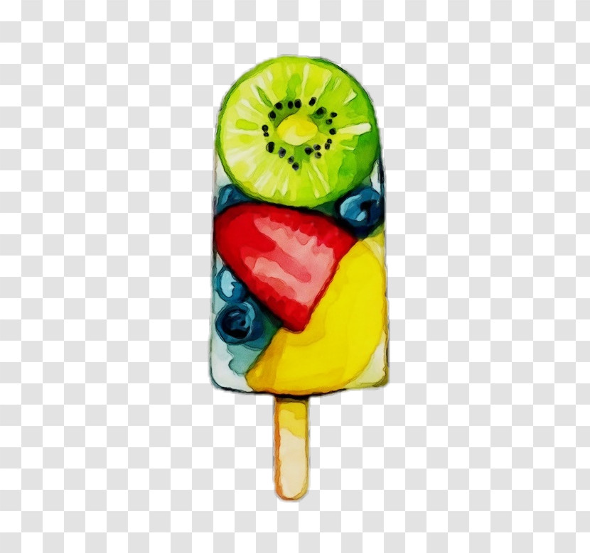 Ice Pop Frozen Dessert Food Lollipop Fruit Transparent PNG