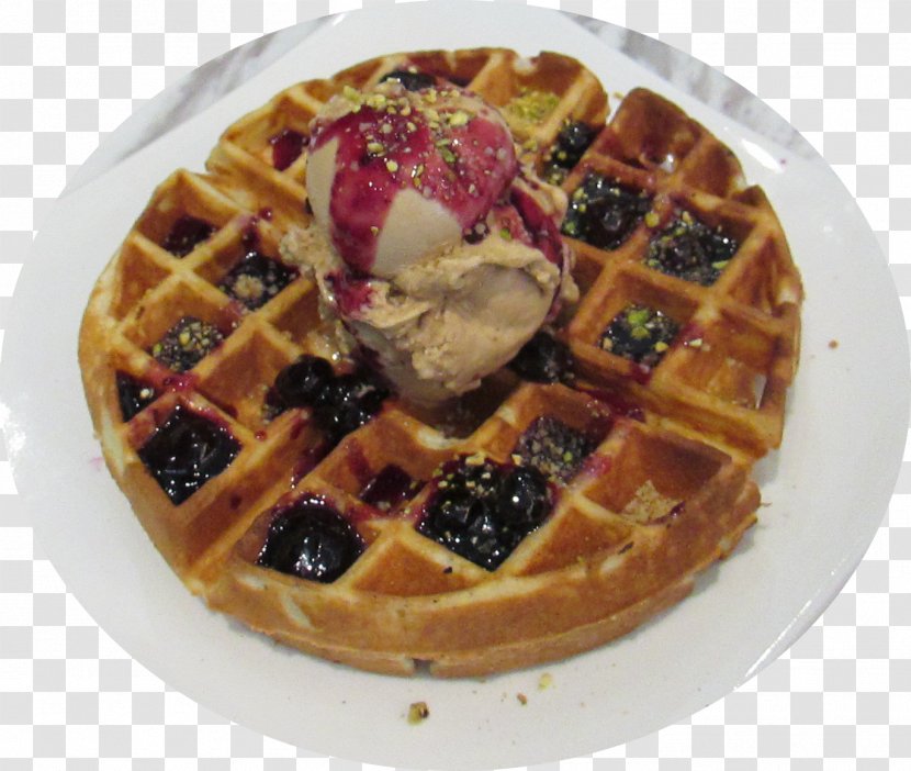 Belgian Waffle Breakfast Treacle Tart Food - Meal Transparent PNG