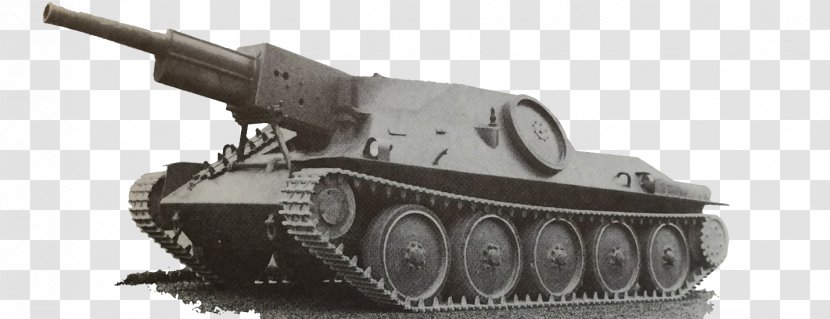 Tank Destroyer Second World War Of Tanks Military - Gun Turret Transparent PNG