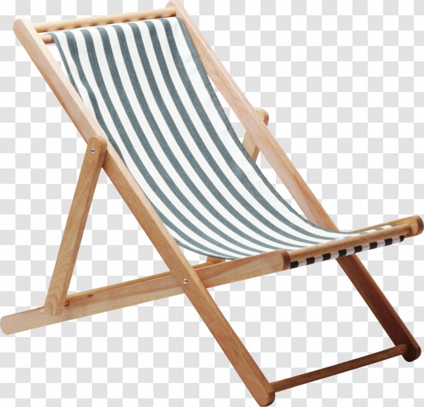 Deckchair Wing Chair - Beach Chairs Transparent PNG