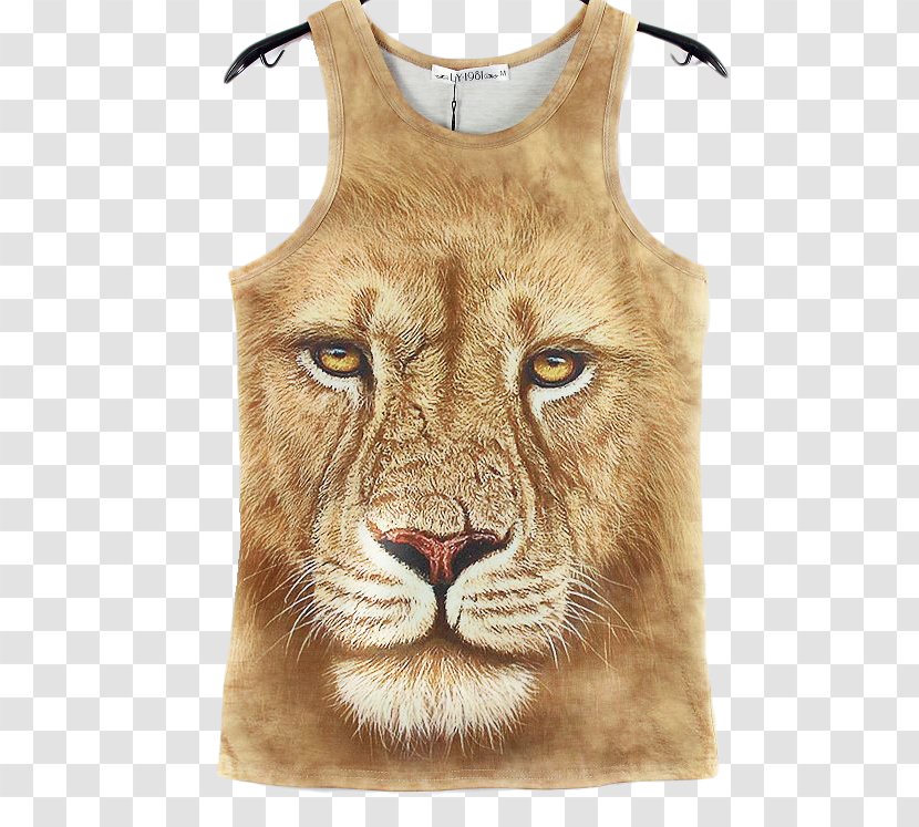 T-shirt Hoodie Clothing Sleeve Animal - Tshirt - Lionhead T-Shirt Transparent PNG