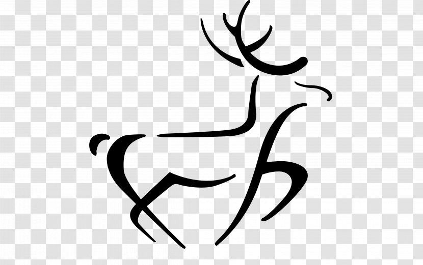 Hart Brewery Ltd Ale Reindeer Beer - Line Art Transparent PNG