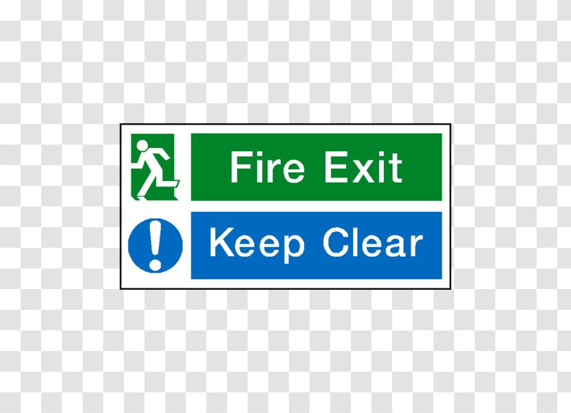 Exit Sign Emergency Fire Escape Door - Signage Transparent PNG