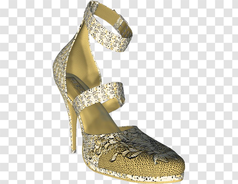Sandal High-heeled Footwear - Shoe - Sandals Transparent PNG