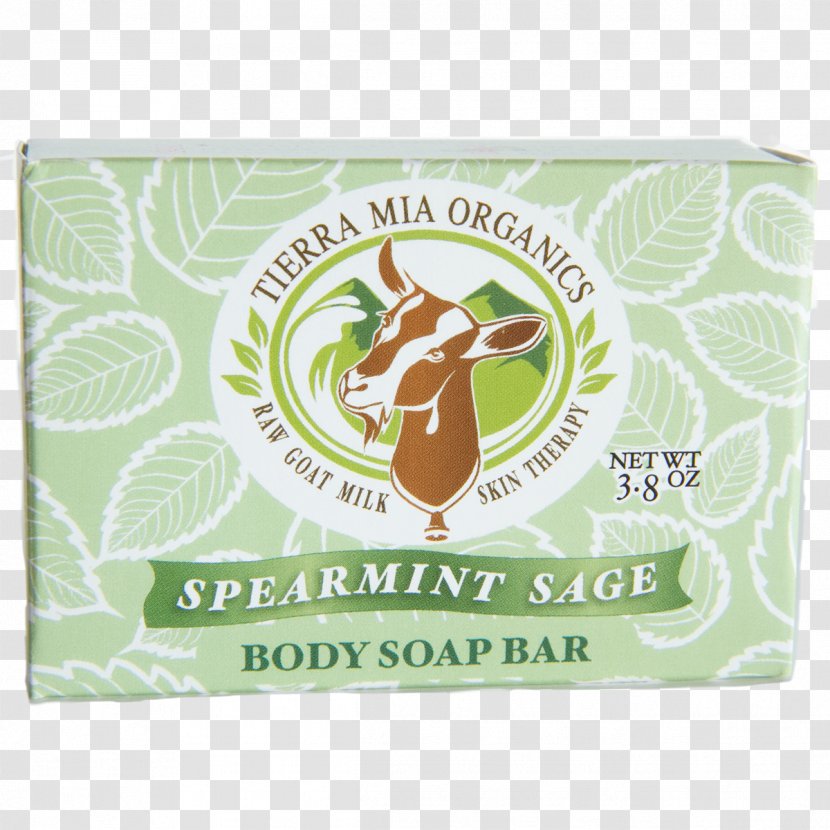 Tierra Mia Organics Raw Goat Milk Skin Therapy Soap - Label Transparent PNG