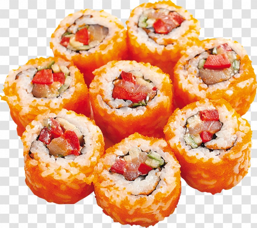 California Roll Gimbap Vegetarian Cuisine Sushi Recipe Transparent PNG