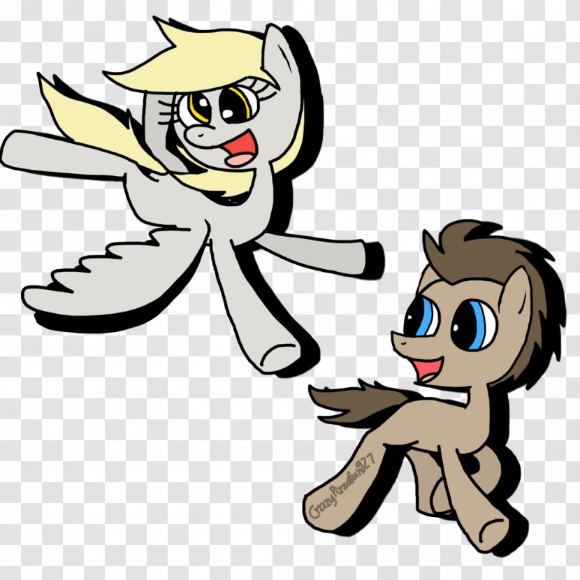 Derpy Hooves Horse Canidae Art Clip - Frame - Time-Turner Transparent PNG