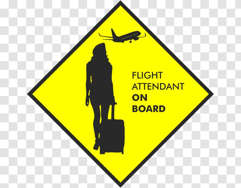 Flight Attendant Airplane Sticker Aircraft Transparent PNG