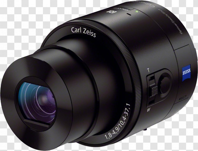 DSC-QX100 Samsung Galaxy Camera Lens Zoom - Pointandshoot Transparent PNG