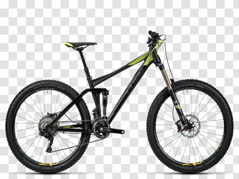 Mountain Bike Electric Bicycle Enduro Trail - Freeride - Yellow Float Transparent PNG
