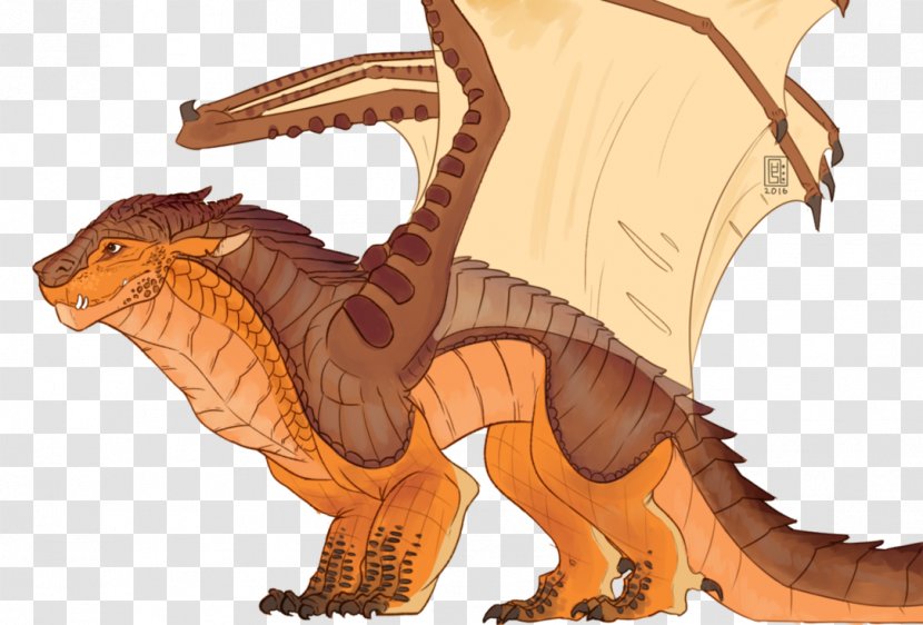 The Dragonet Prophecy Wings Of Fire Clay Escaping Peril - Art - Dragon Transparent PNG