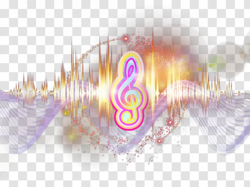 Musical Note Illustration - Cartoon - Glare Notes Transparent PNG