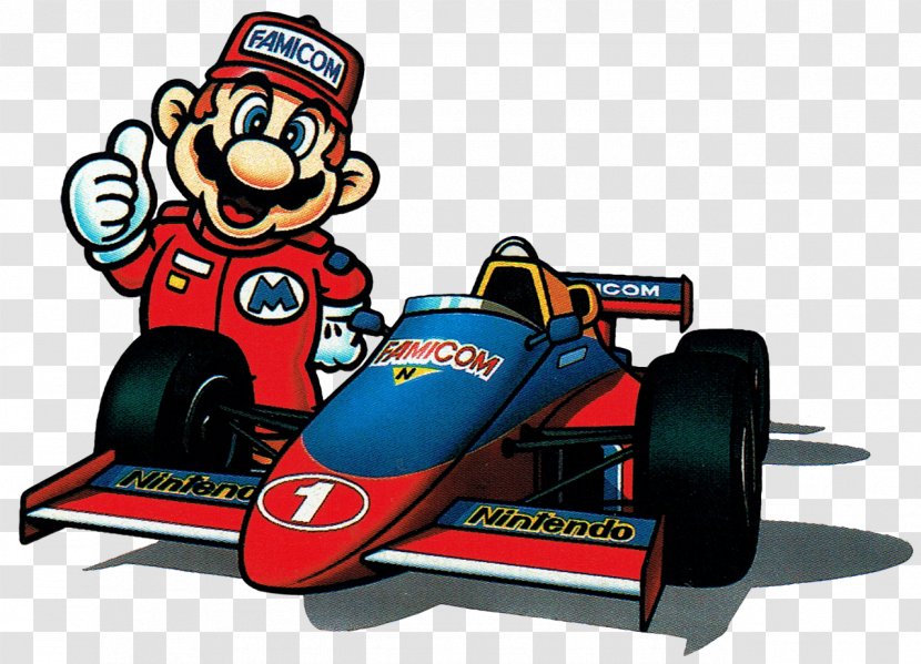 F-1 Race Famicom Grand Prix: F1 Super Mario Bros. - Open Wheel Car - Bros Transparent PNG